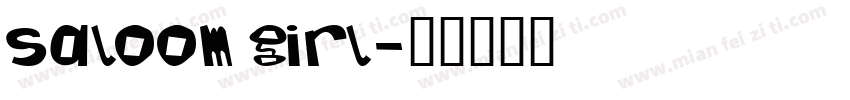 SALOOM GIRL字体转换